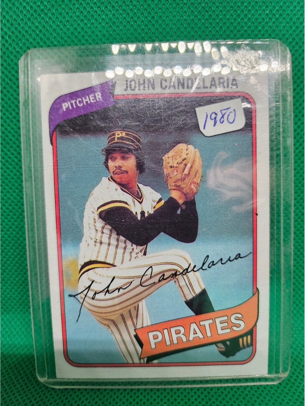 1980 Baseball Topps John Candelaria Pittsburgh Pirates #635